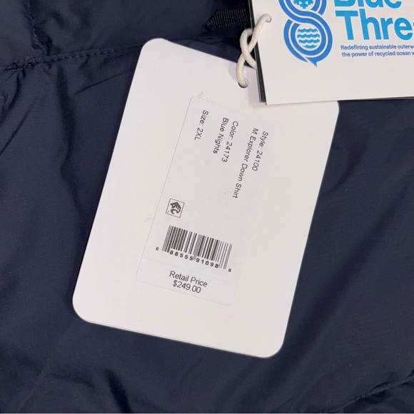 Obermeyer Men's Dark Blue Puffer Jacket - Picture 7 of 9